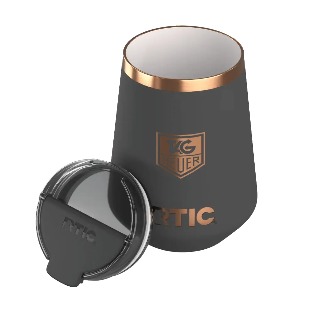 Wine Tumbler with Soft-Touch Exterior - 12 oz - product view 2