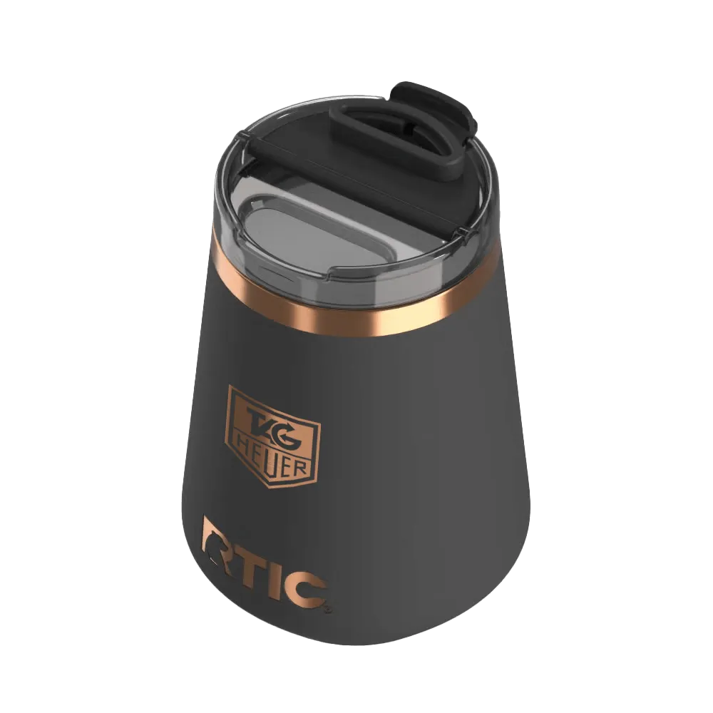 Wine Tumbler with Soft-Touch Exterior - 12 oz - product view 3