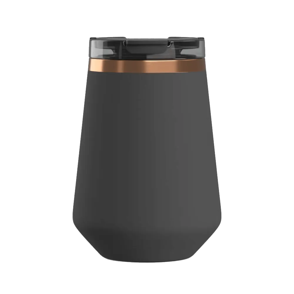 Wine Tumbler with Soft-Touch Exterior - 12 oz - product view 6