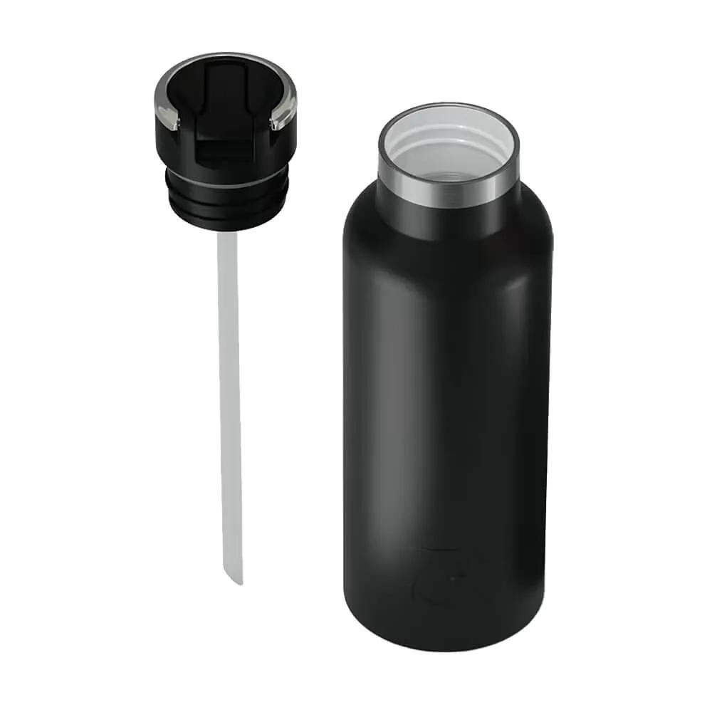 Water Bottle with Recessed Handle and Ceramic Lining - 16 oz - product view 6