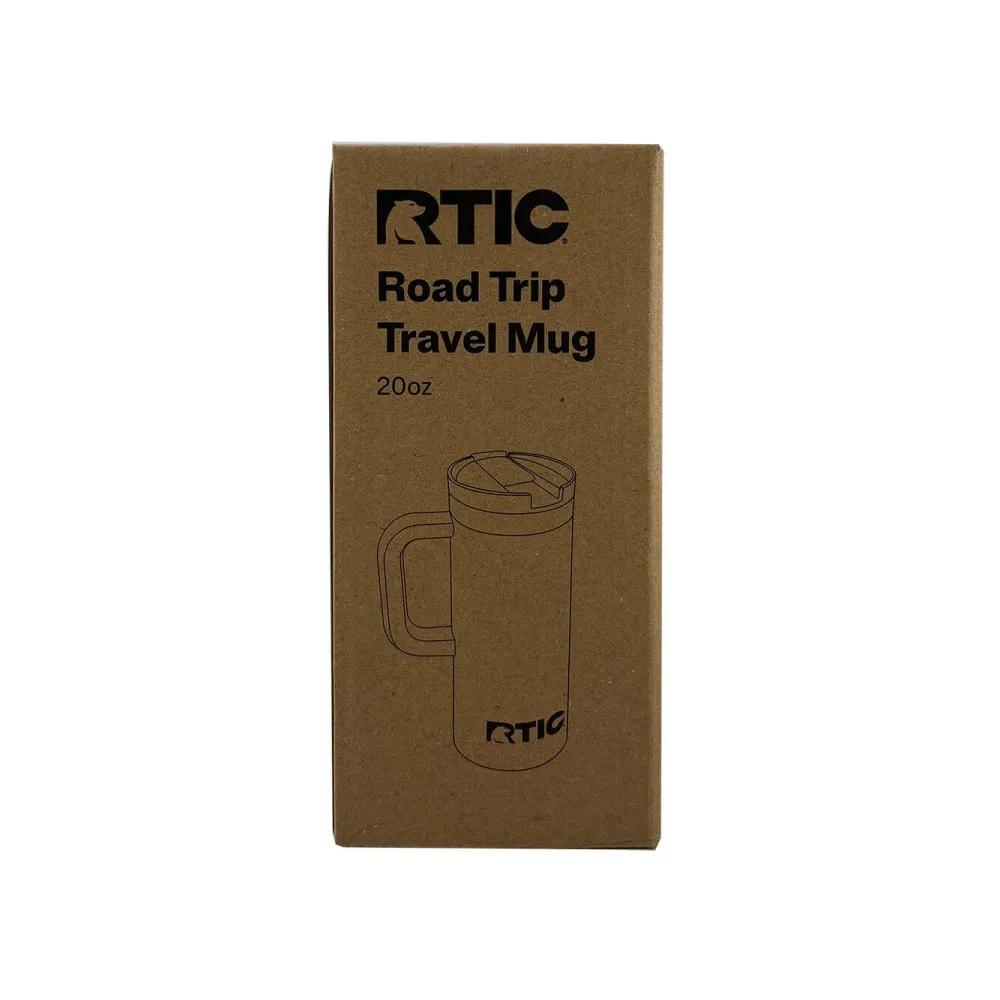 Travel Mug with Ceramic Lining and Silicone Base - 20 oz - product view 3