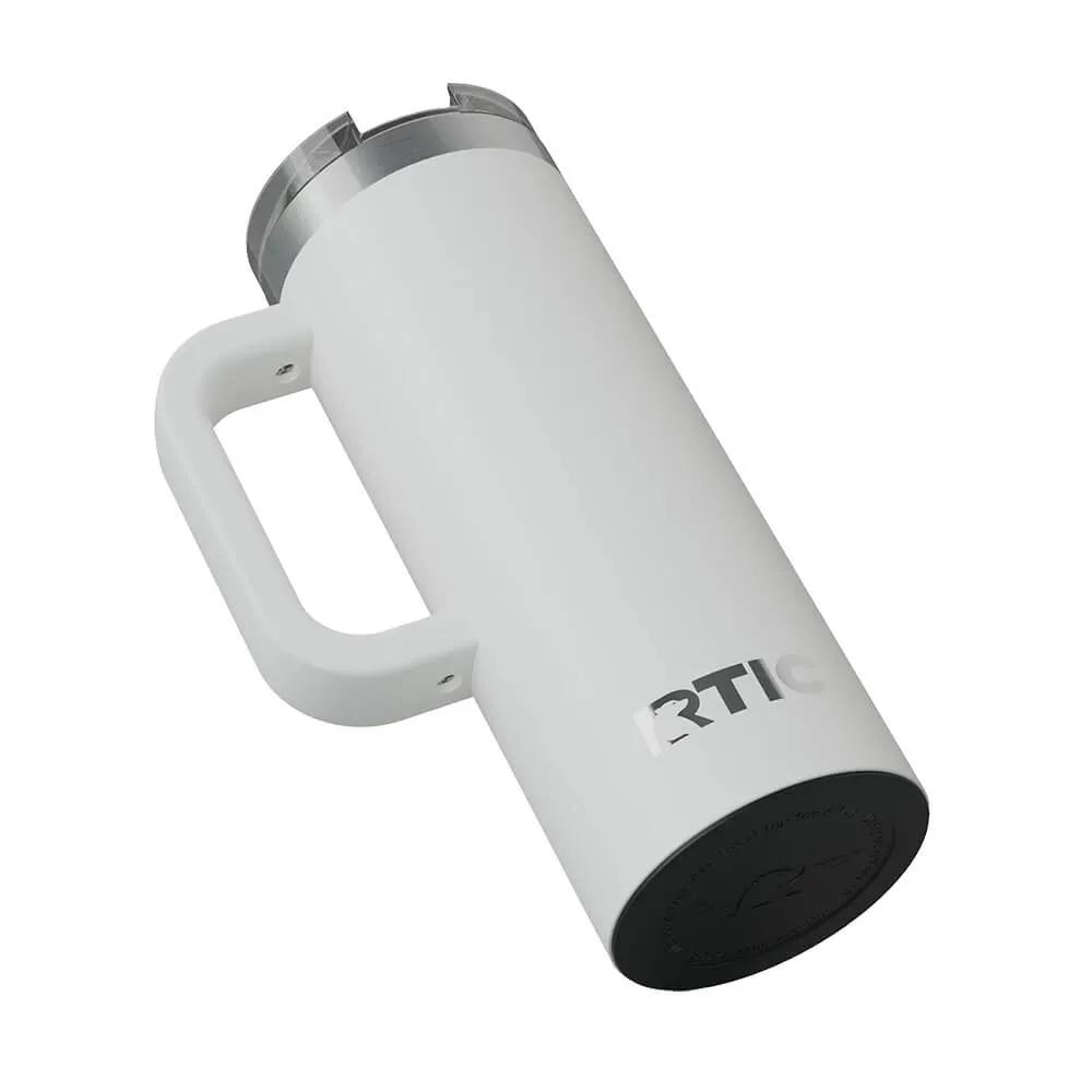 Travel Mug with Ceramic Lining and Silicone Base - 20 oz - product view 24