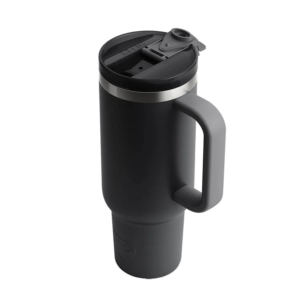 Tumbler with Handle and 3-in-1 Lid - 40 oz - product view 5