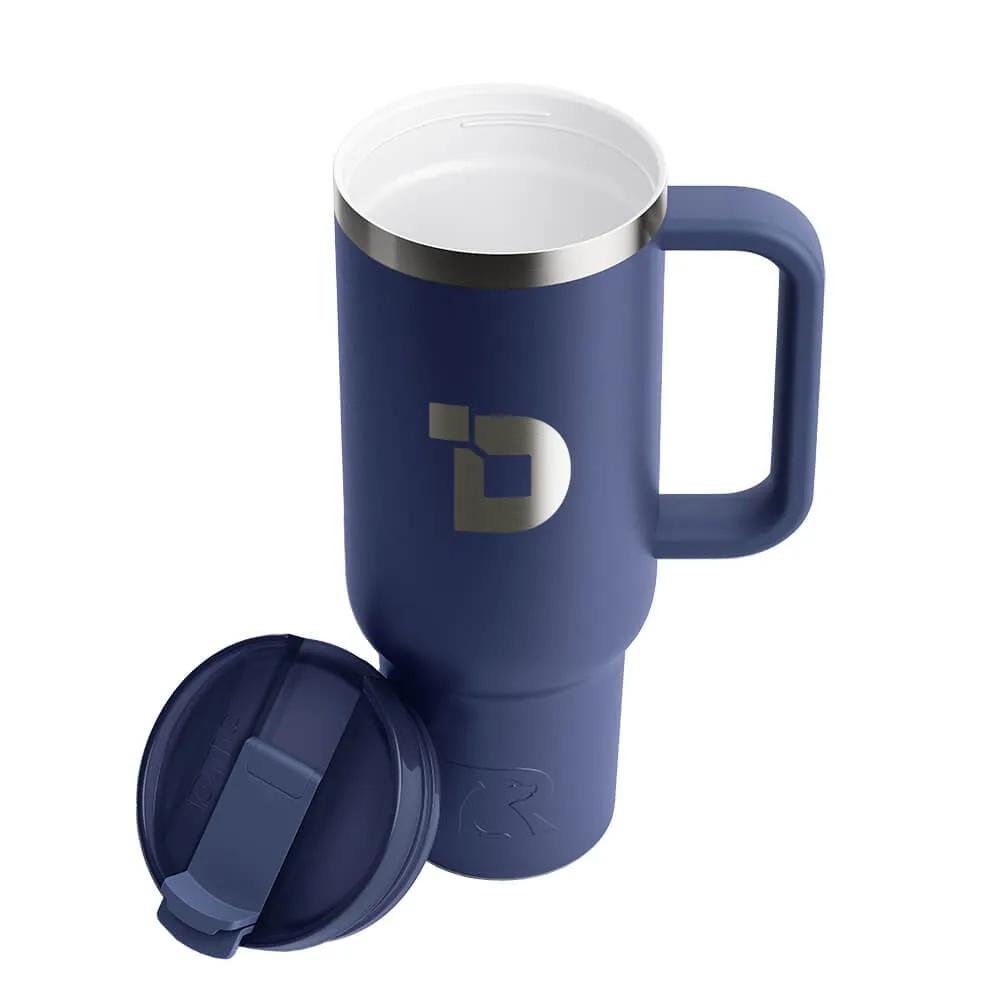 Tumbler with Handle and 3-in-1 Lid - 40 oz - product view 9