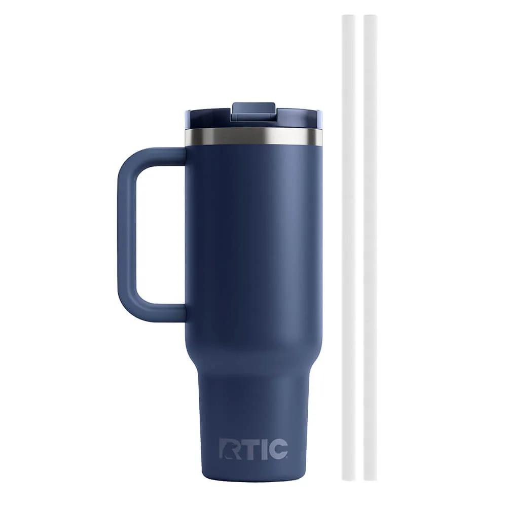 Tumbler with Handle and 3-in-1 Lid - 40 oz - product view 10