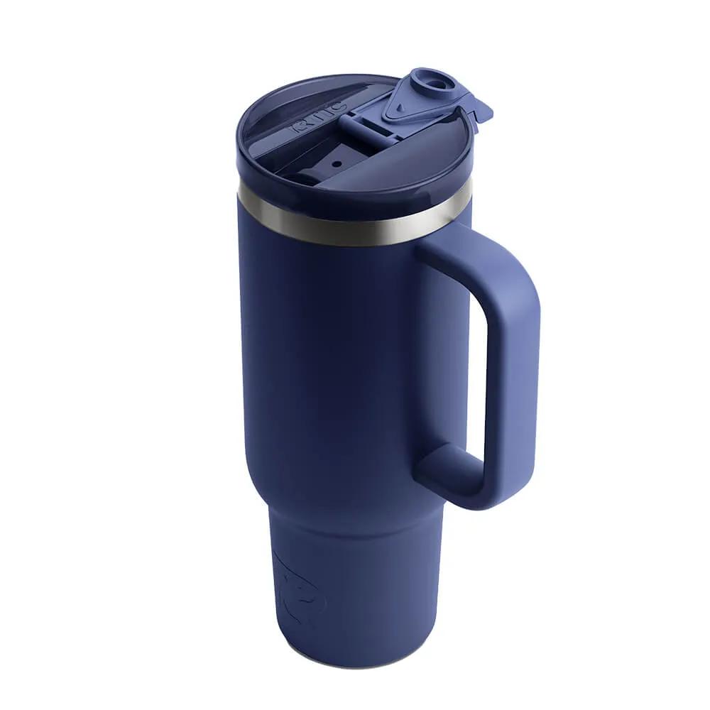Tumbler with Handle and 3-in-1 Lid - 40 oz - product view 11
