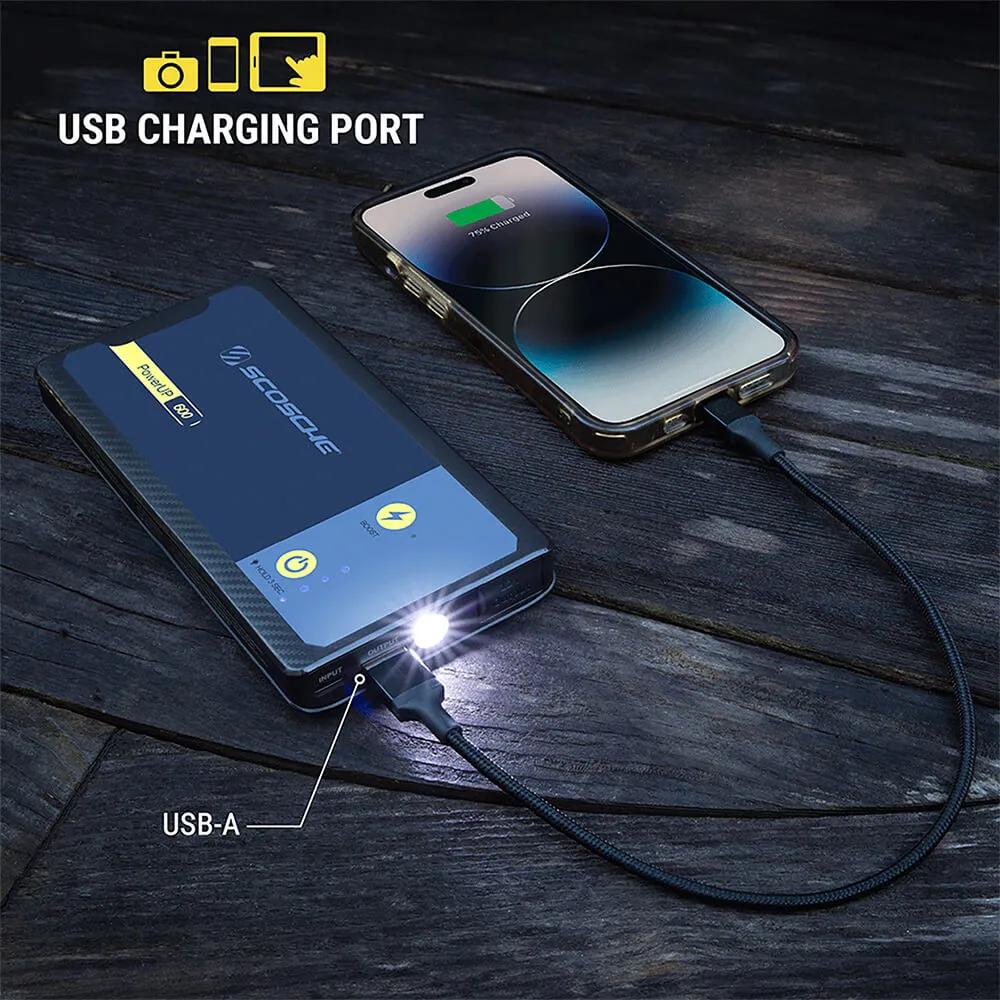 Portable Car Jump Starter with Power Bank - 600 Peak Amps - product view 5