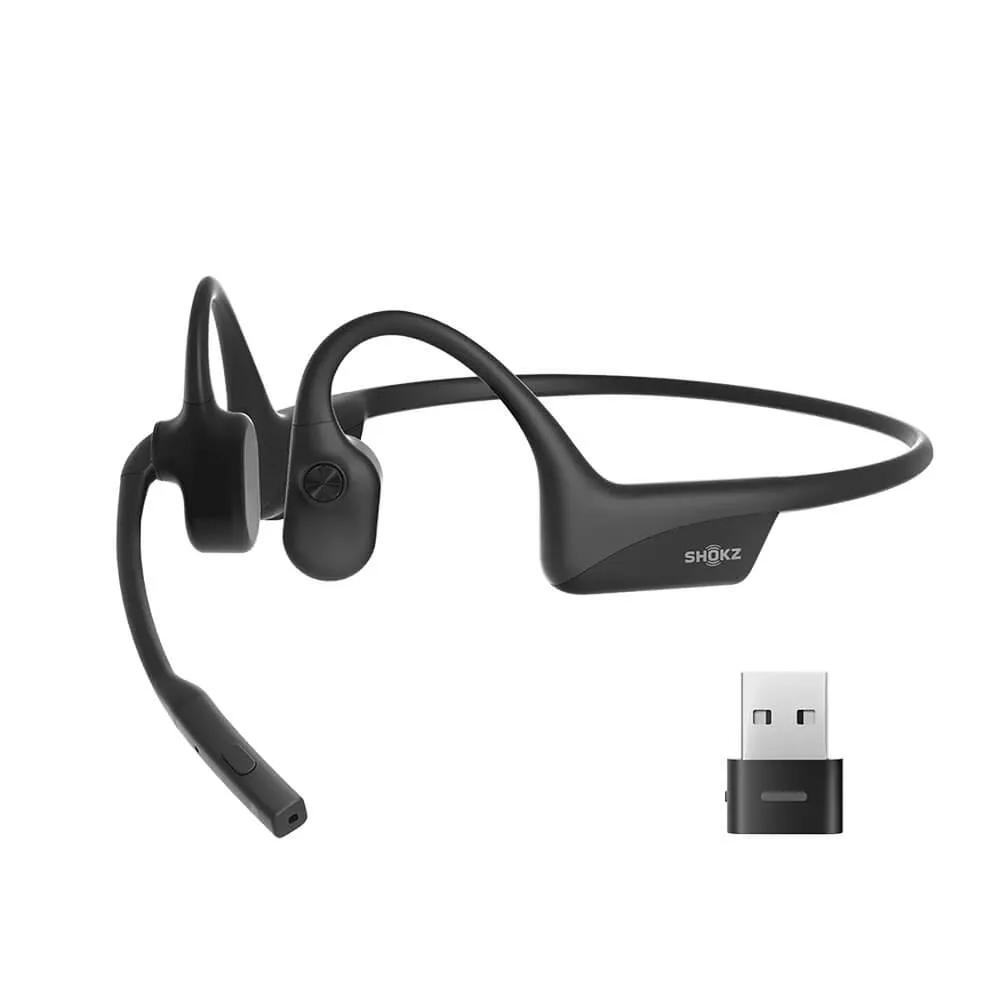 Shokz Open-Ear Headset with Boom Mic - 5.75 x 4.75 x 2.25 in - product view 10