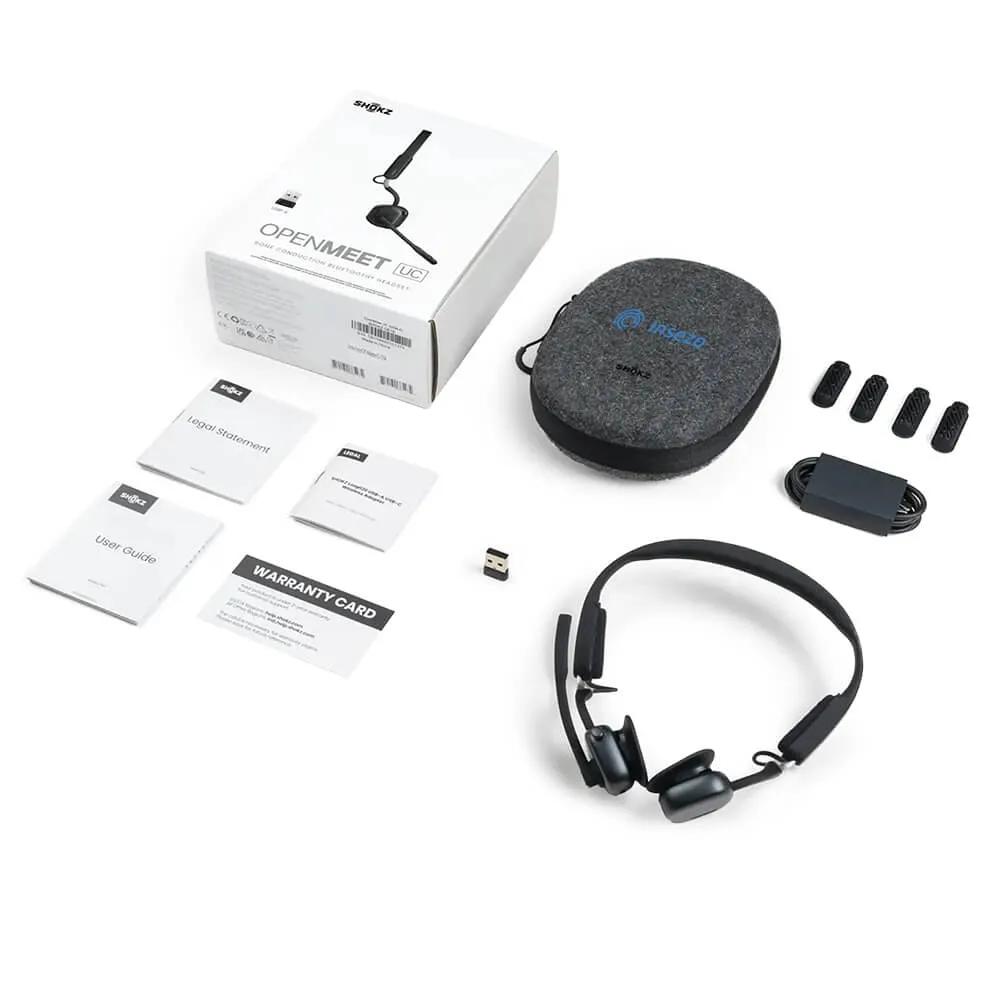 Shokz Open-Ear Headset with Dual Microphone - 6.5 x 5 x 2 in - product view 6