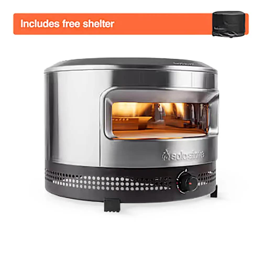 Solo Stove Propane Pizza Oven with Cordierite Stone - 20.5 x 20.5 x 18.75 in - product view 2