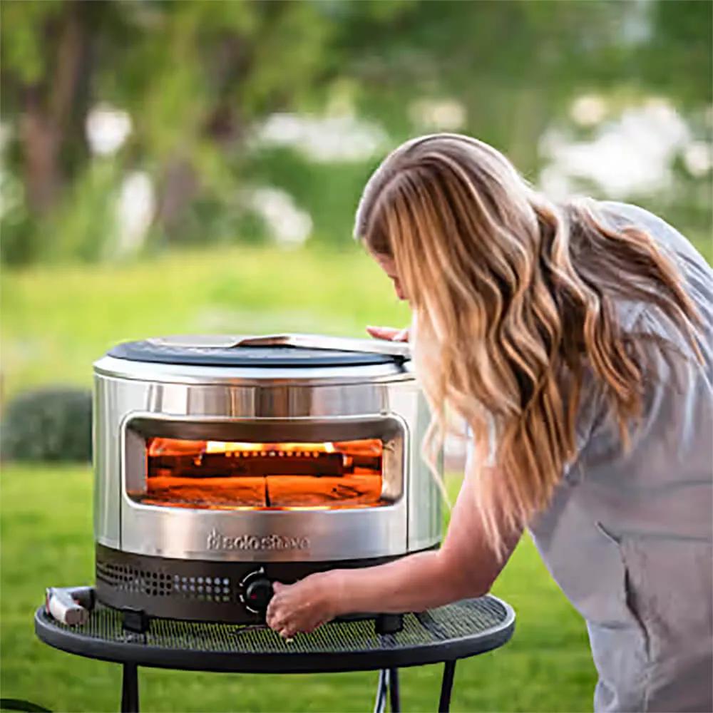 Solo Stove Propane Pizza Oven with Cordierite Stone - 20.5 x 20.5 x 18.75 in - product view 5