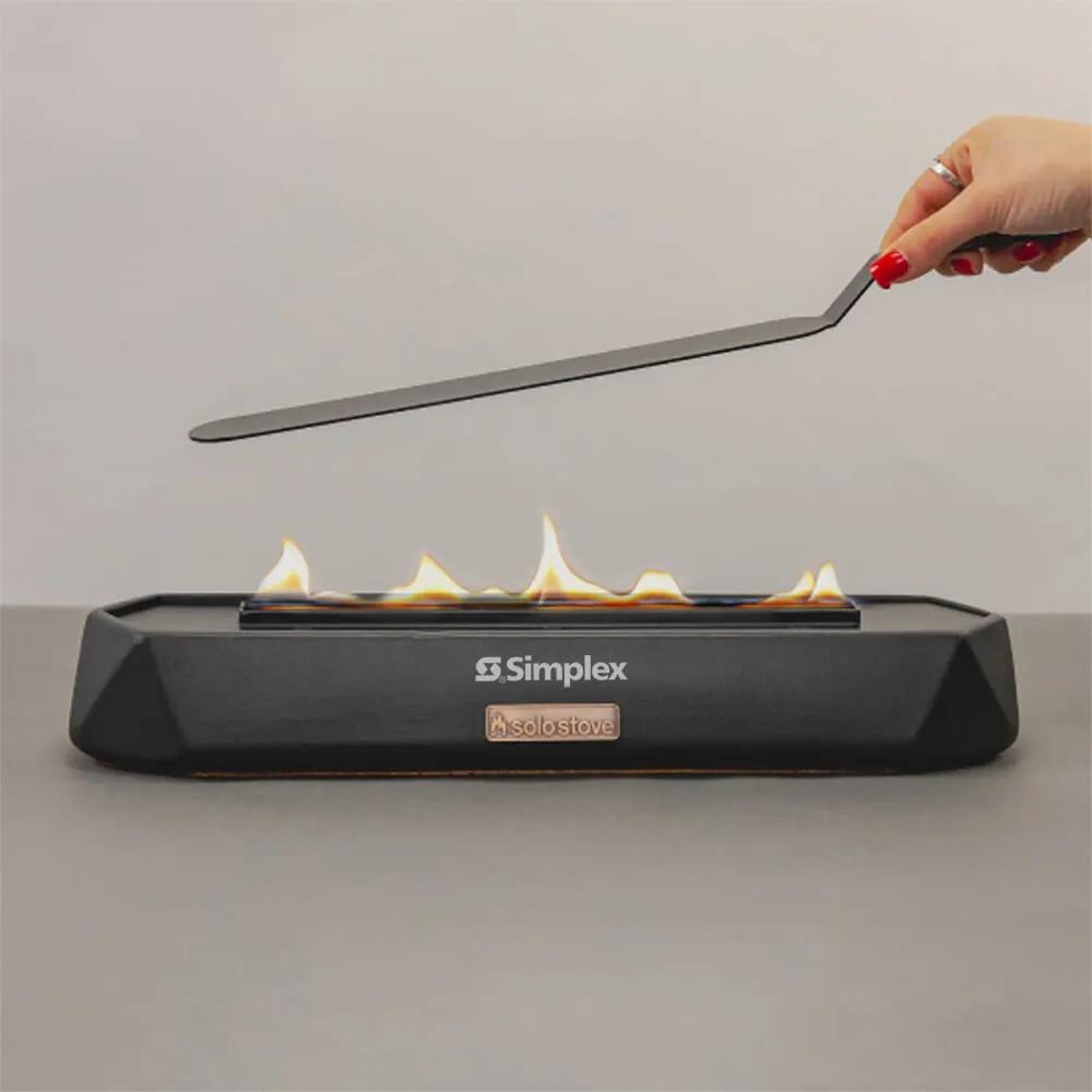 Tabletop Fire Pit Bioethanol Smokeless - 15 x 4.5 in - product view 2