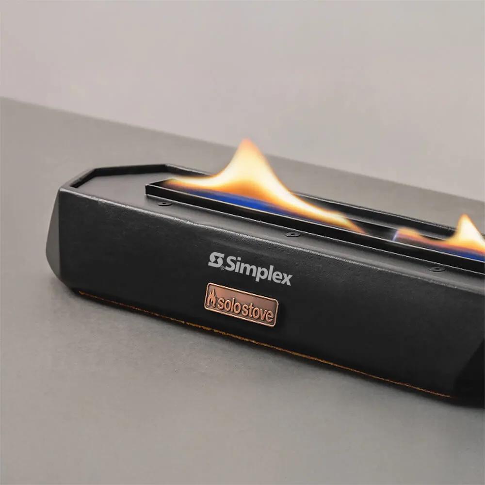 Tabletop Fire Pit Bioethanol Smokeless - 15 x 4.5 in - product view 4