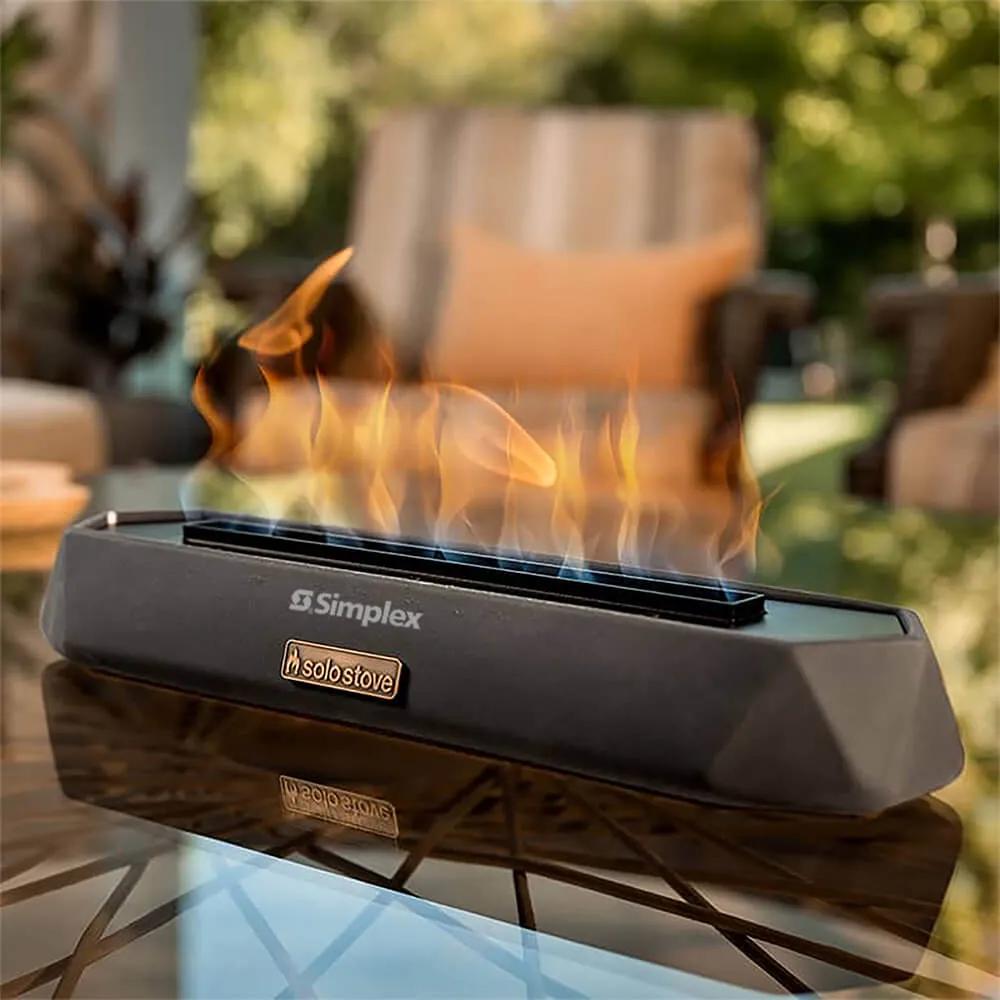 Tabletop Fire Pit Bioethanol Smokeless - 15 x 4.5 in - product view 6