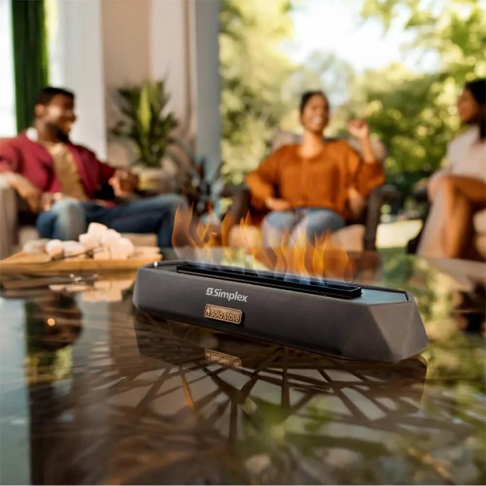 Tabletop Fire Pit Bioethanol Smokeless - 15 x 4.5 in - product view 7