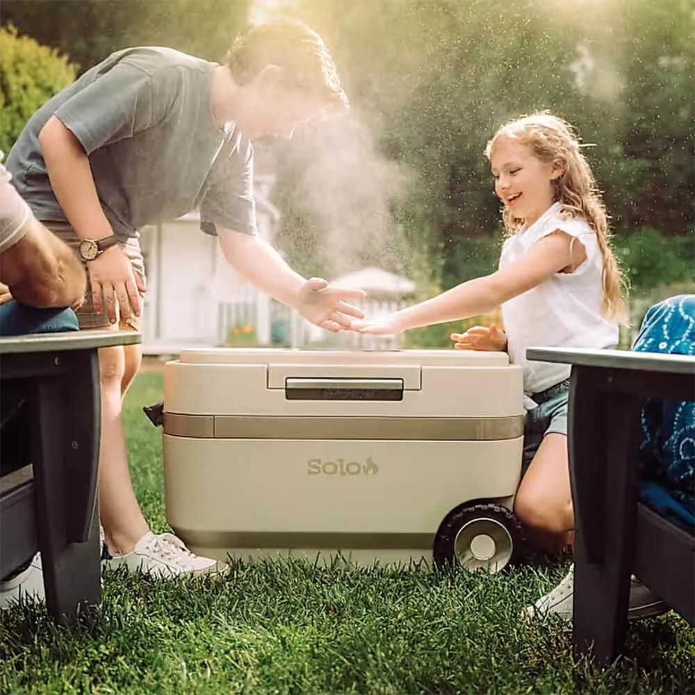 Cooler with Mobile A/C and Misting - 47 qt - product view 4