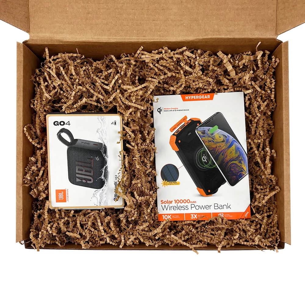 Solar Power Bank and Bluetooth Speaker Outdoor Set