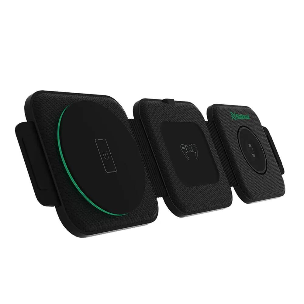 3-in-1 Magnetic Folding Wireless Charger with Stand