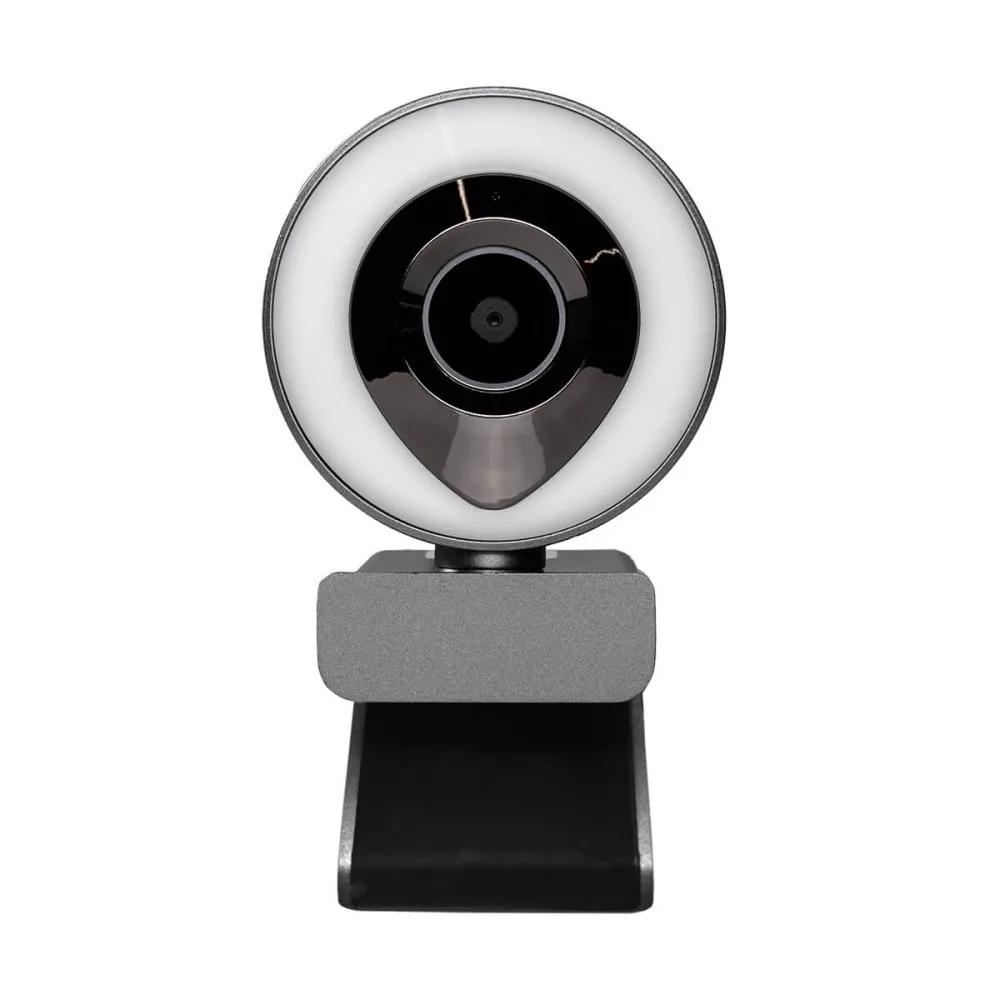 HD Webcam 1080P with LED Ring Light and Microphones - product view 7