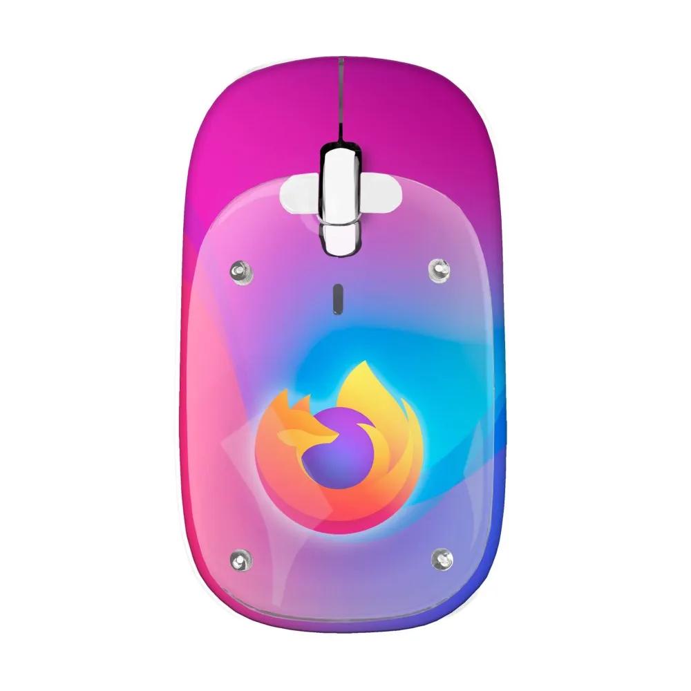 Wireless Mouse Full-Color Graphics Surface Design - product view 7