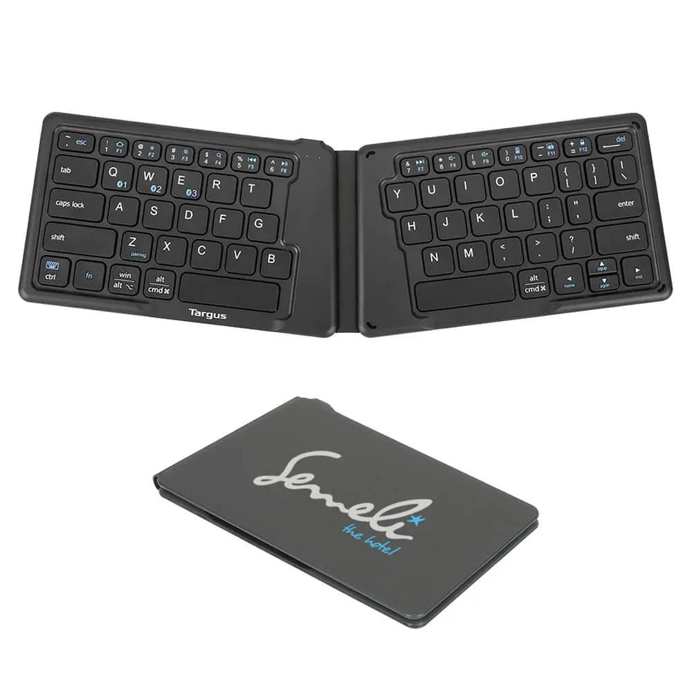 Ergonomic Foldable Bluetooth Keyboard Antimicrobial