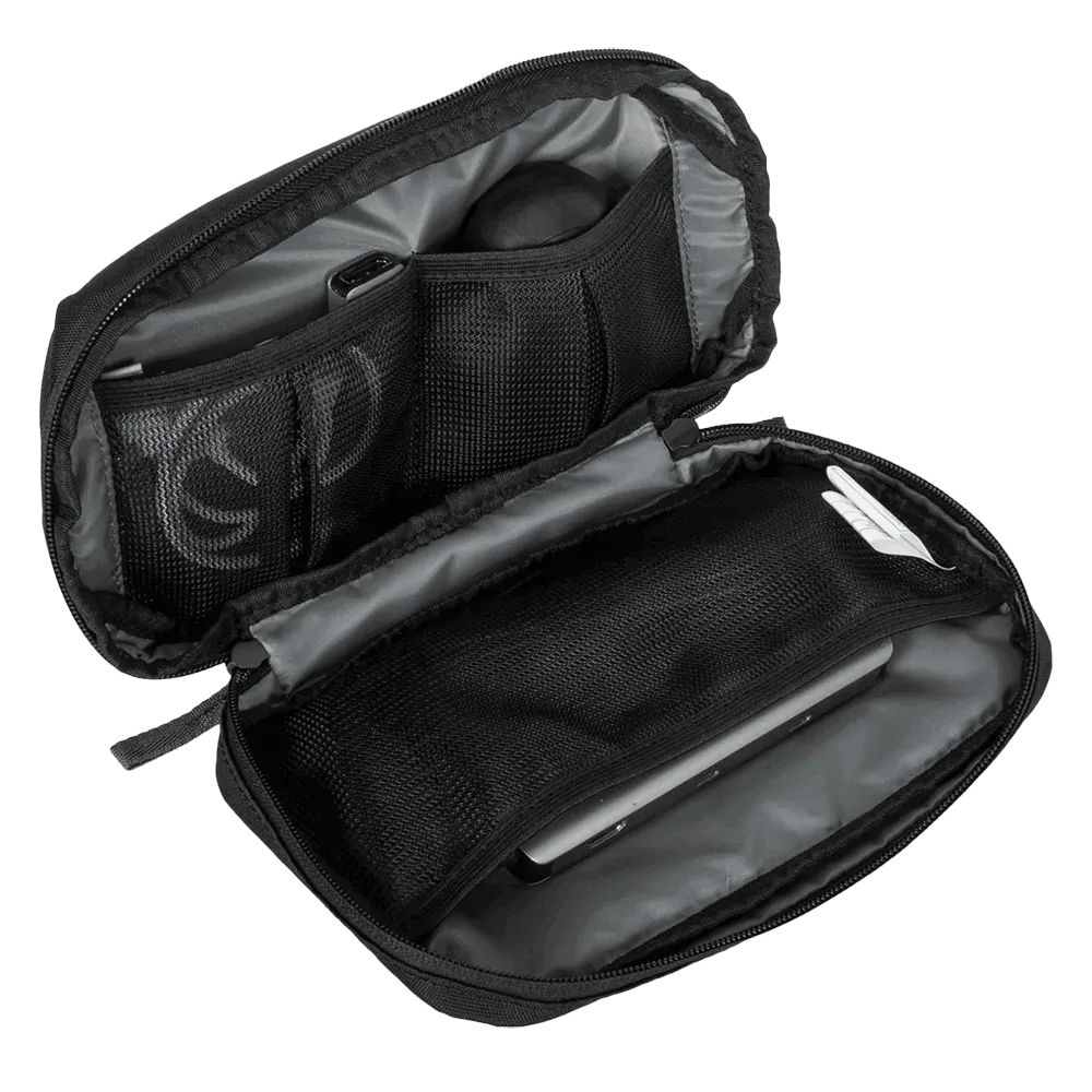 Tech Accessory Pouch Water Resistant Mesh Pockets - product view 2