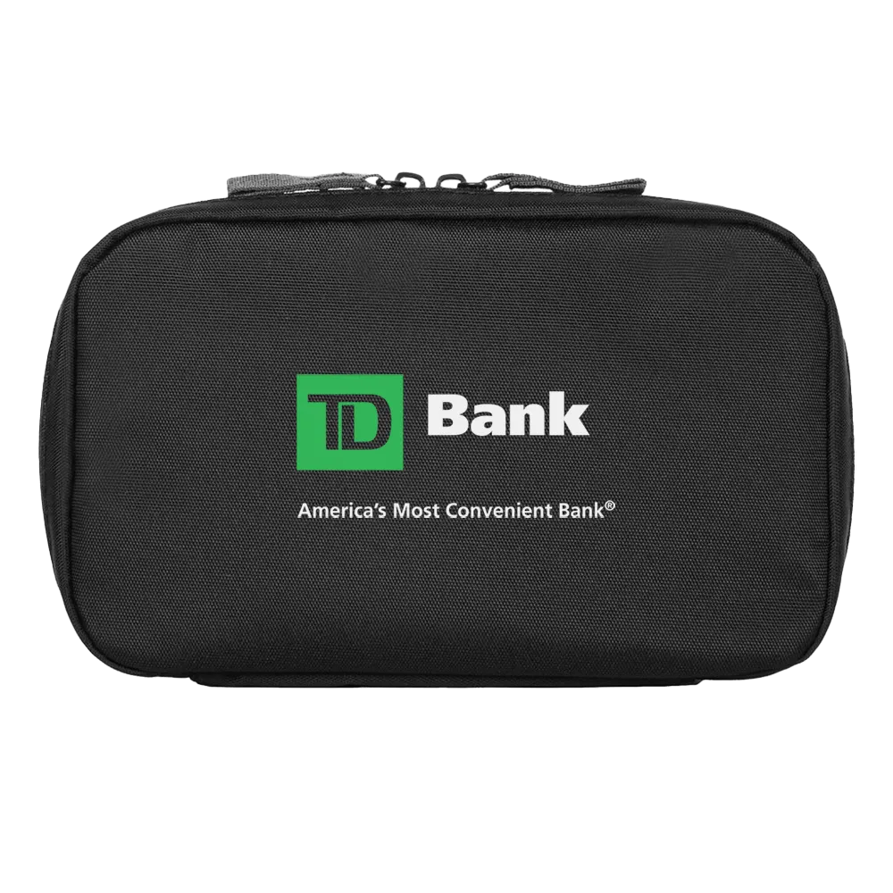 Tech Accessory Pouch Water Resistant Mesh Pockets - product view 6