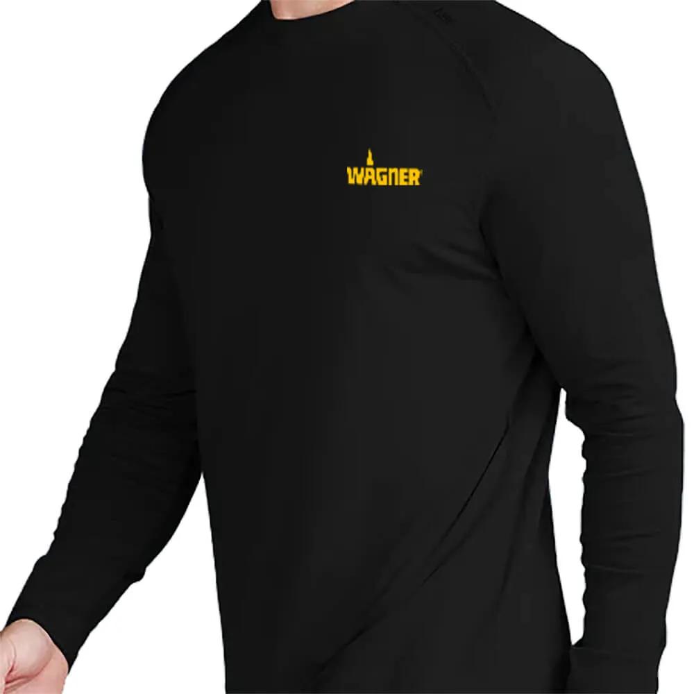 Long Sleeve T-Shirt Bamboo Performance Raglan - (Unisex) - product view 2
