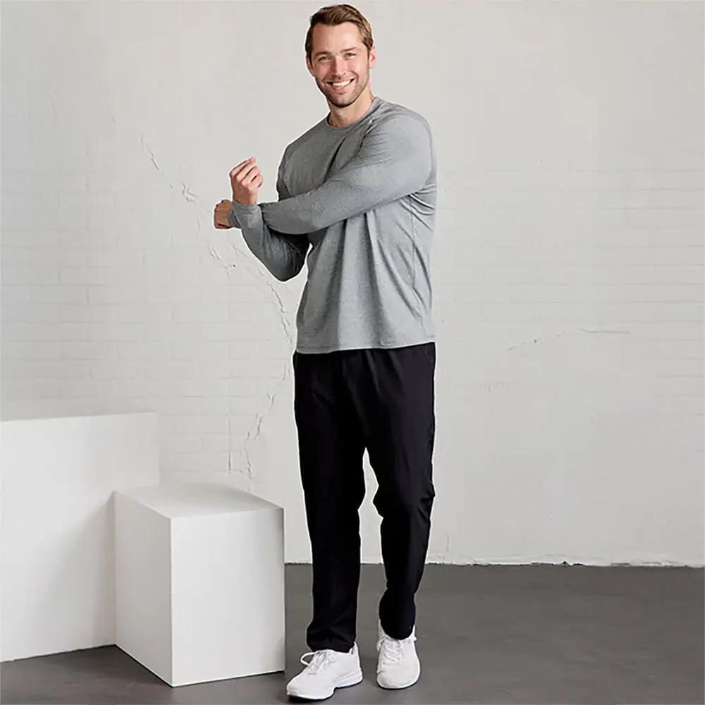 Long Sleeve T-Shirt Bamboo Performance Raglan - (Unisex) - product view 9