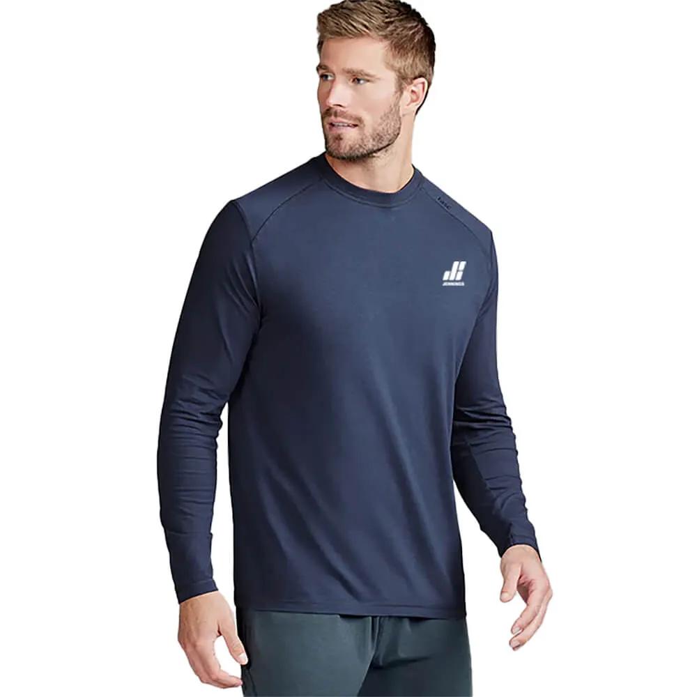 Long Sleeve T-Shirt Bamboo Performance Raglan - (Unisex) - product view 13