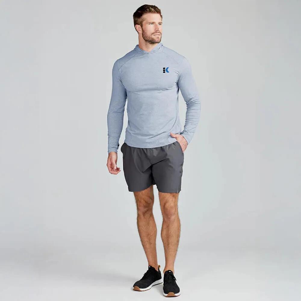 Hoodie Lightweight Bamboo with Thumbholes - (Unisex) - product view 9