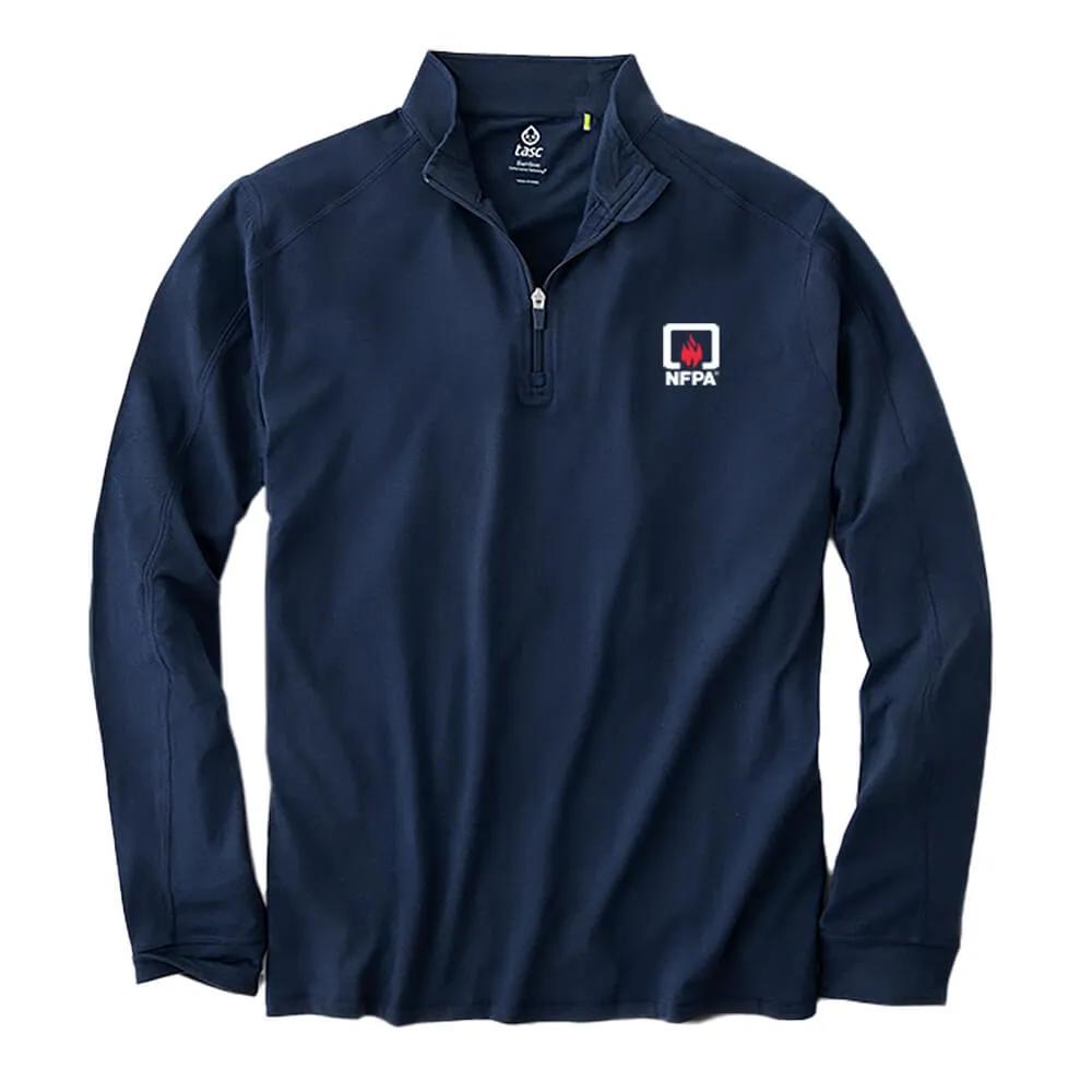 Quarter Zip Lightweight Performance with Contrast Seaming - (Unisex) - product view 5