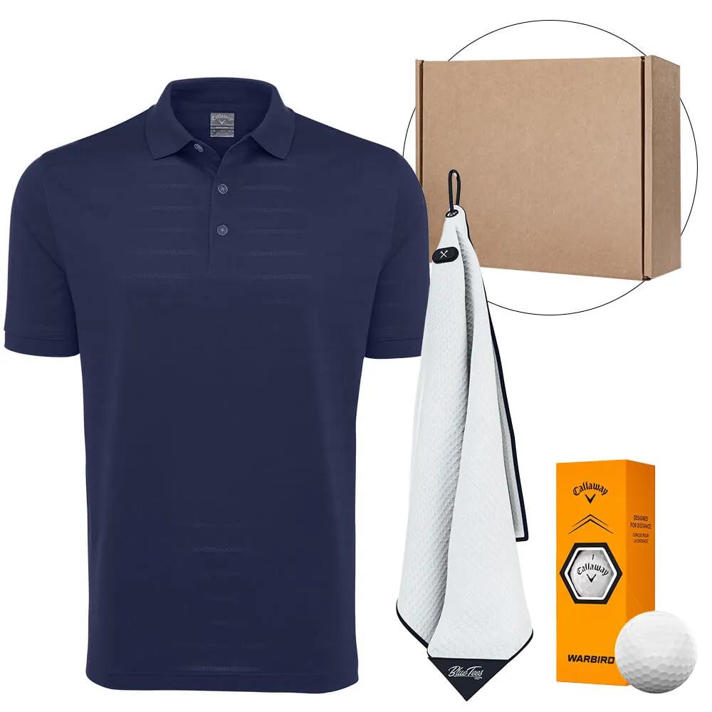 Golf Gift Set with Polo Shirt Golf Balls and Towel - product view 7