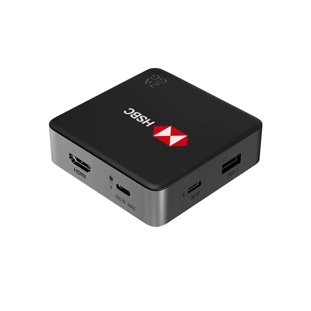 USB Hub 4-Port HDMI 4K Pass-Through Charging - product view 3