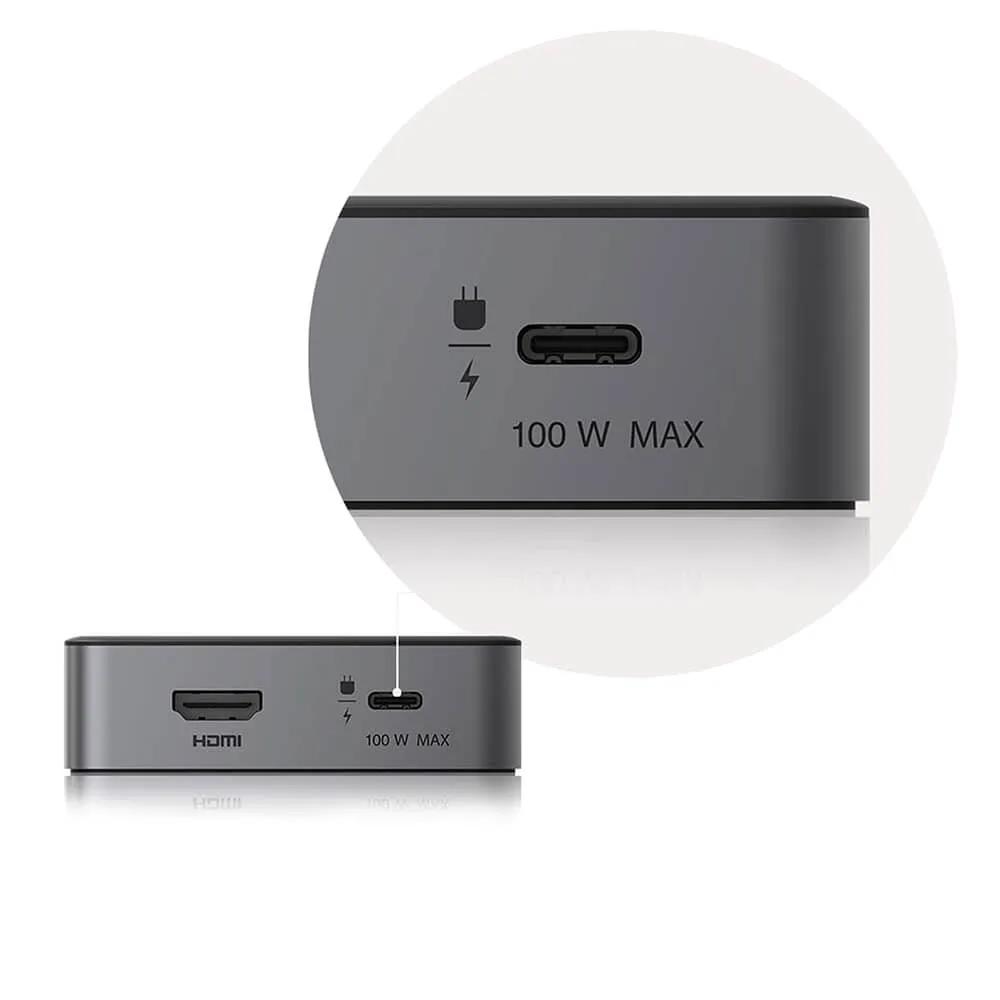 USB Hub 4-Port HDMI 4K Pass-Through Charging - product view 6