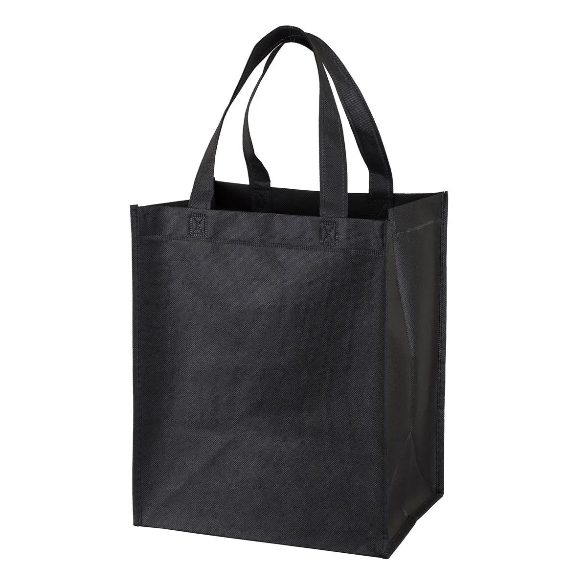 Custom Tote Bag Large Imprint Non-Woven Grocery - 10 x 12 in - product view 13