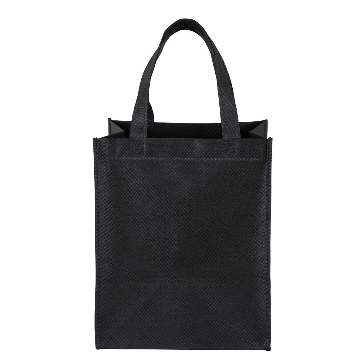 Custom Tote Bag Large Imprint Non-Woven Grocery - 10 x 12 in - product view 14