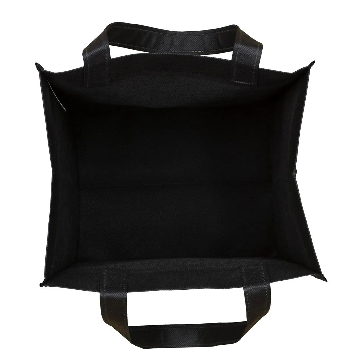 Custom Tote Bag Large Imprint Non-Woven Grocery - 10 x 12 in - product view 15