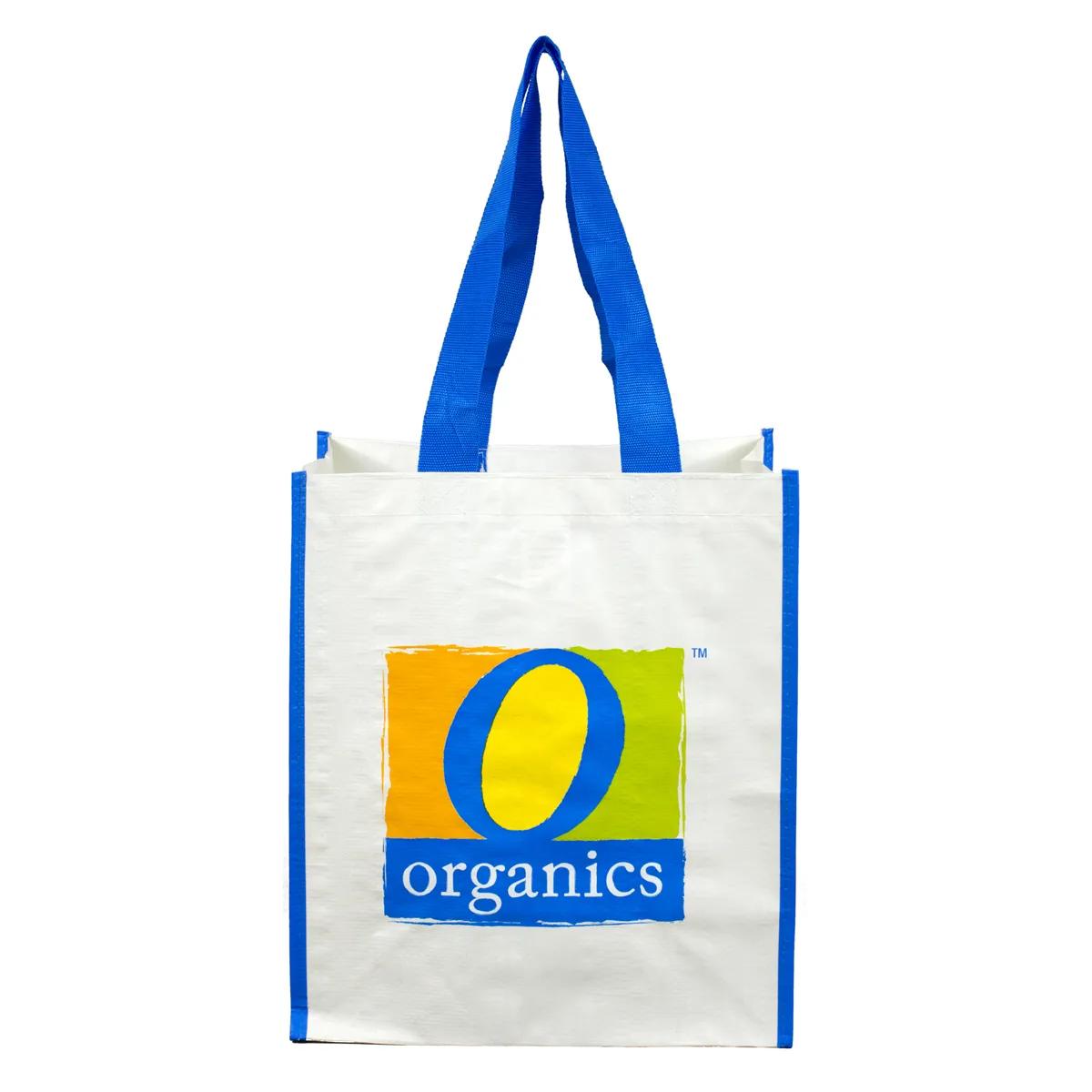 Woven Tote Bag Full Color Laminated 120GSM Strong - 12 x 14 in - product view 4