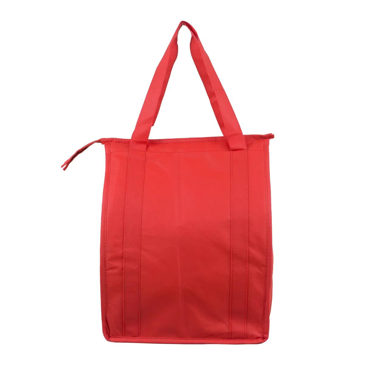 Insulated Cooler Tote Bag Large Zipper Front Pocket - 12 x 16 in - product view 28