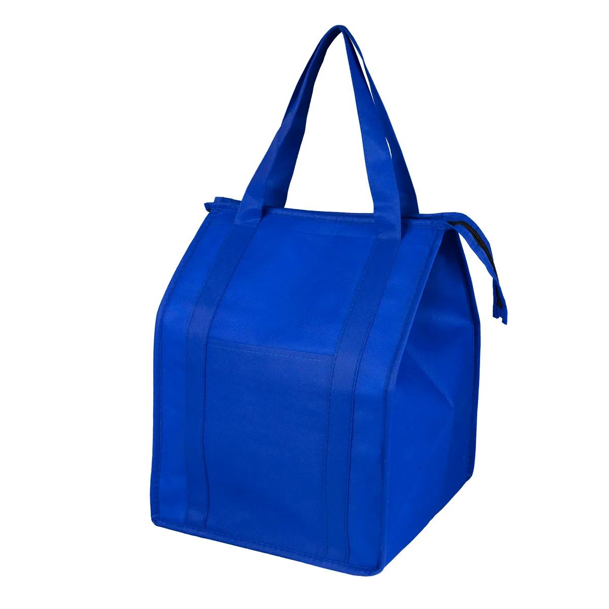 Insulated Cooler Tote Bag Large Zipper Front Pocket - 12 x 16 in - product view 32