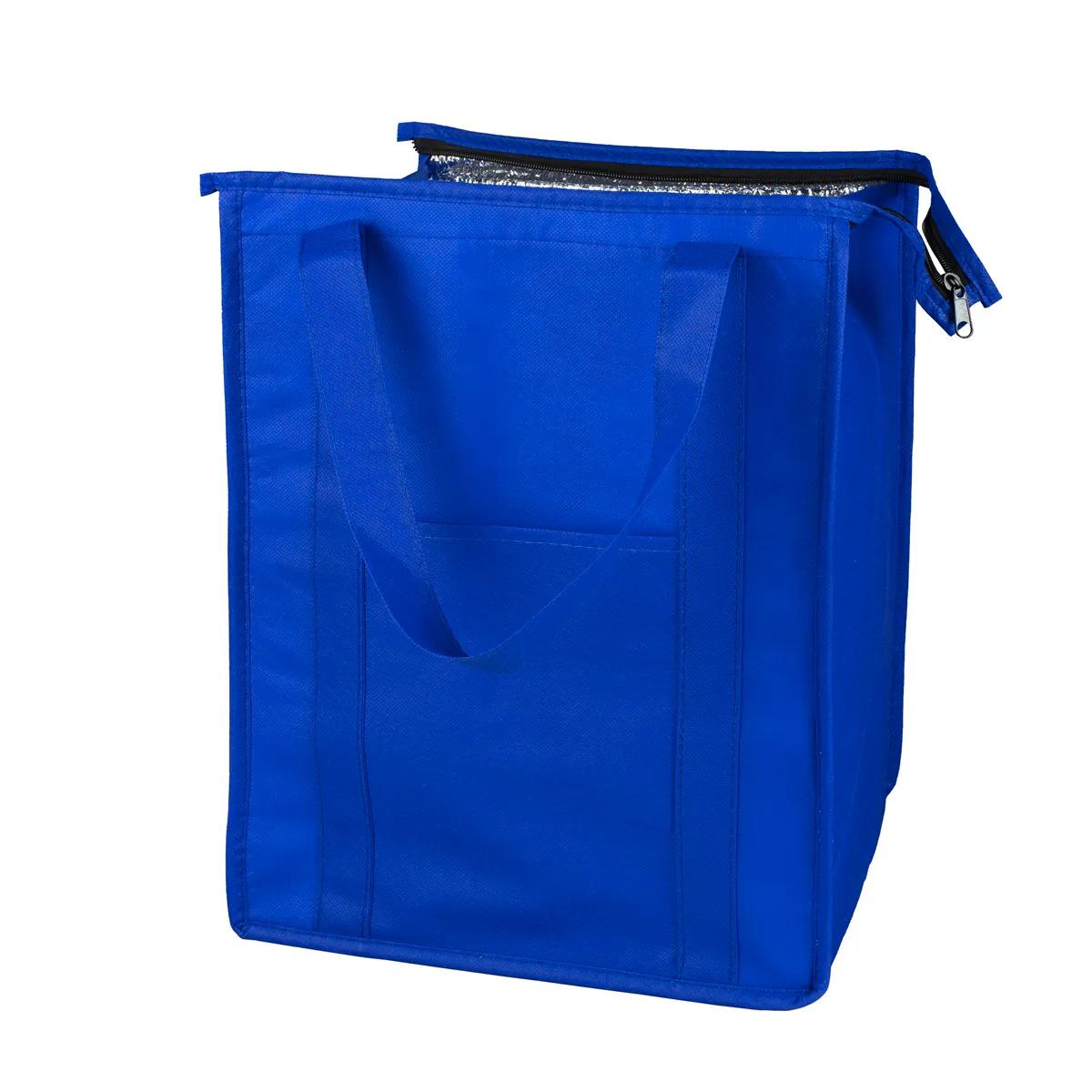 Insulated Cooler Tote Bag Large Zipper Front Pocket - 12 x 16 in - product view 35
