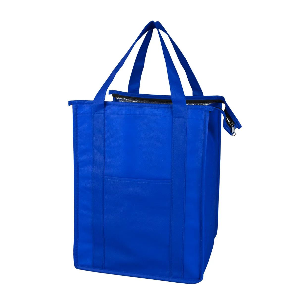 Insulated Cooler Tote Bag Large Zipper Front Pocket - 12 x 16 in - product view 38