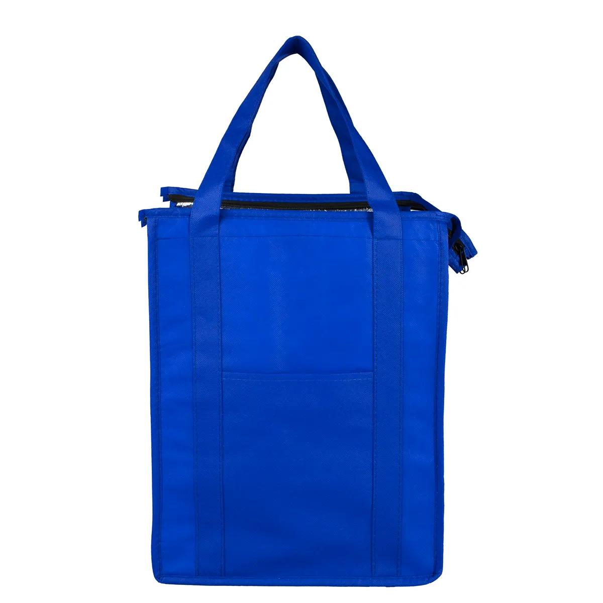 Insulated Cooler Tote Bag Large Zipper Front Pocket - 12 x 16 in - product view 44