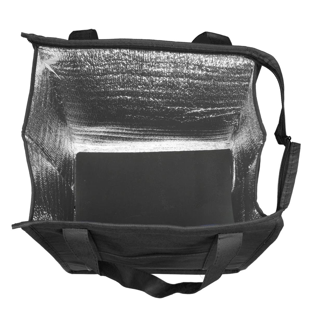 Insulated Cooler Tote Bag Large Zipper Front Pocket - 12 x 16 in - product view 47