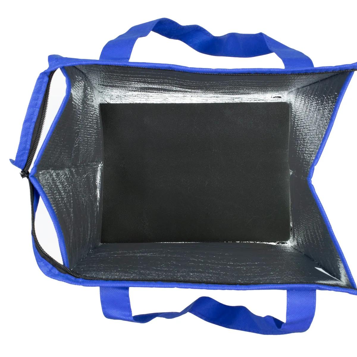 Insulated Cooler Tote Bag Large Zipper Front Pocket - 12 x 16 in - product view 51