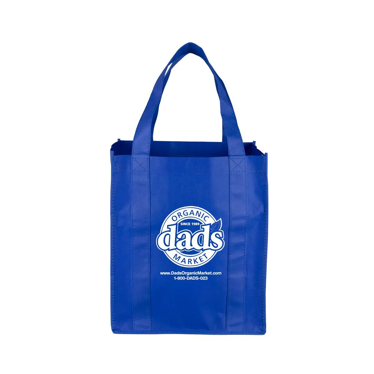 Super Mega Grocery Tote Bag Reinforced Bottom - 13 x 15 in - product view 3