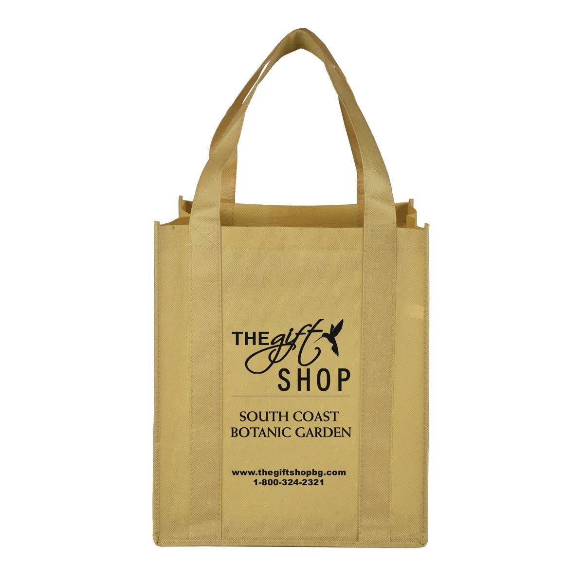 Super Mega Grocery Tote Bag Reinforced Bottom - 13 x 15 in - product view 6