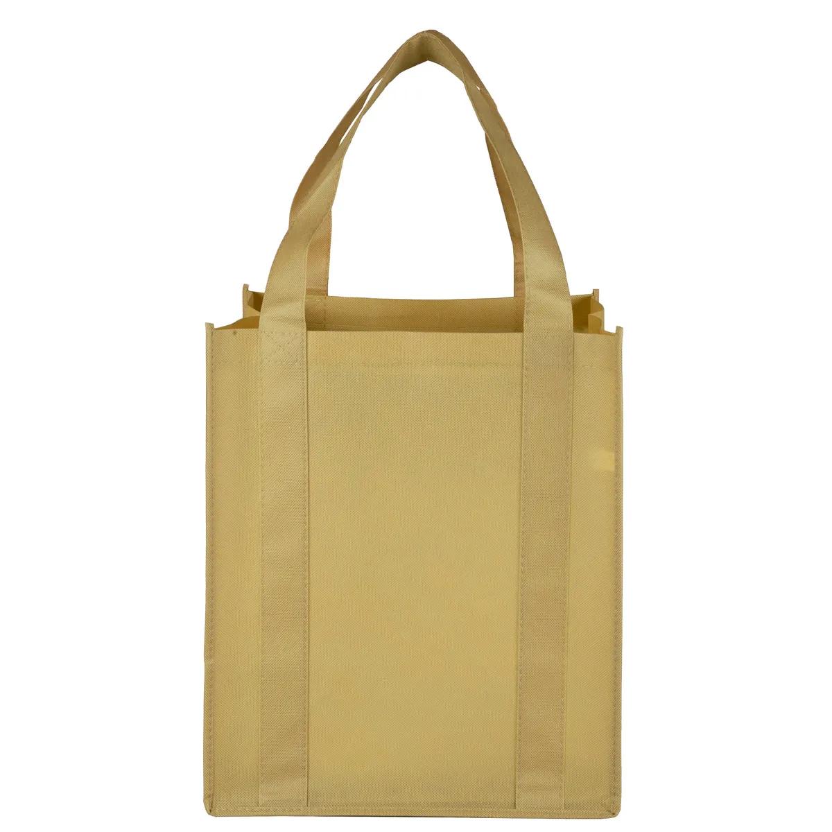 Super Mega Grocery Tote Bag Reinforced Bottom - 13 x 15 in - product view 38