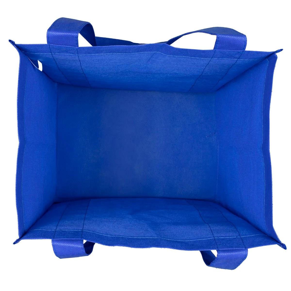 Super Mega Grocery Tote Bag Reinforced Bottom - 13 x 15 in - product view 42